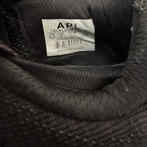 APL women’s TechLoom Pro White / Heather Grey / Black Melange Size 9.5 - Picture 9 of 15